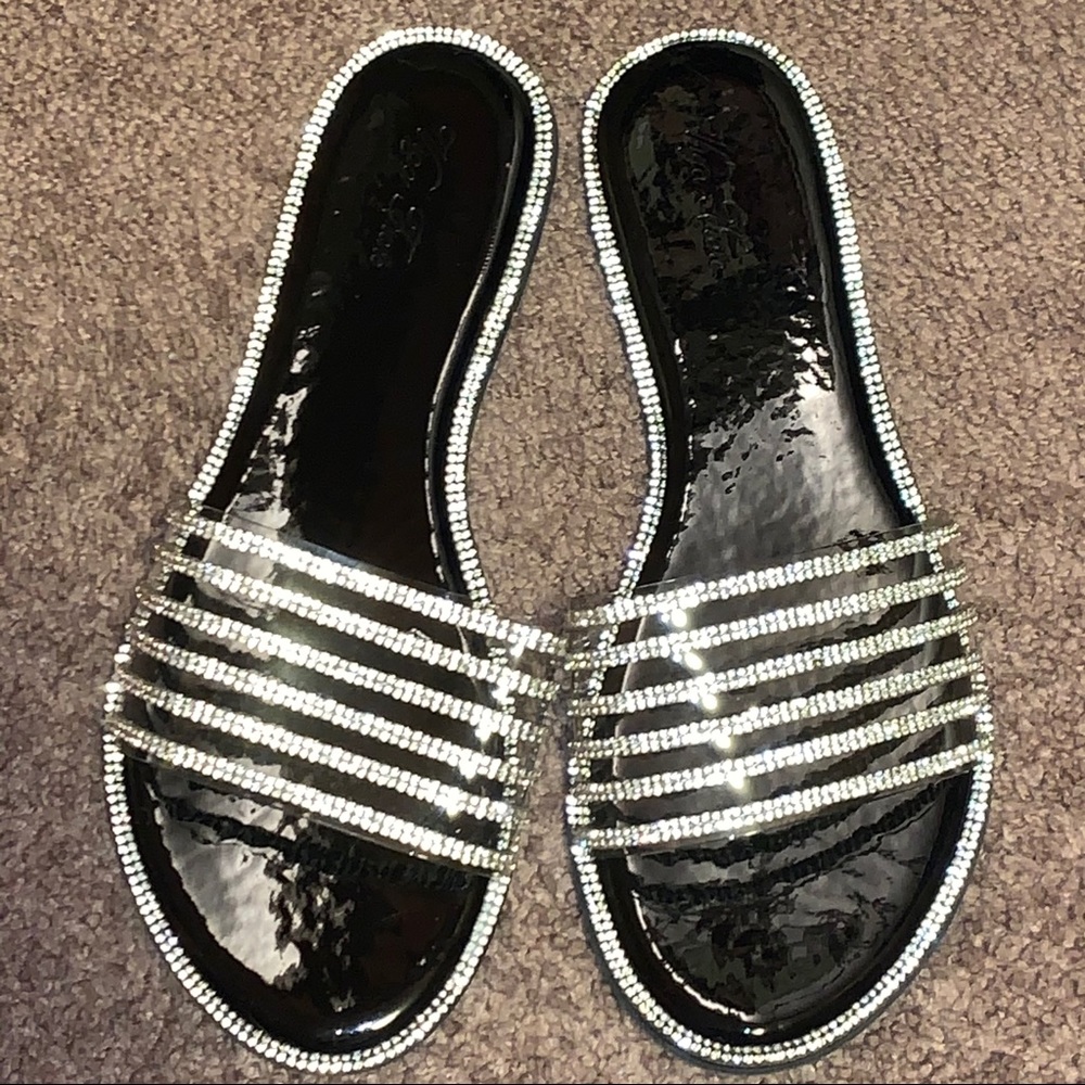 Rhinestone Sandals / Slides